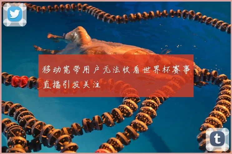 移动宽带用户无法收看世界杯赛事直播引发关注